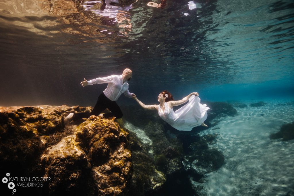 How to photograph people underwater