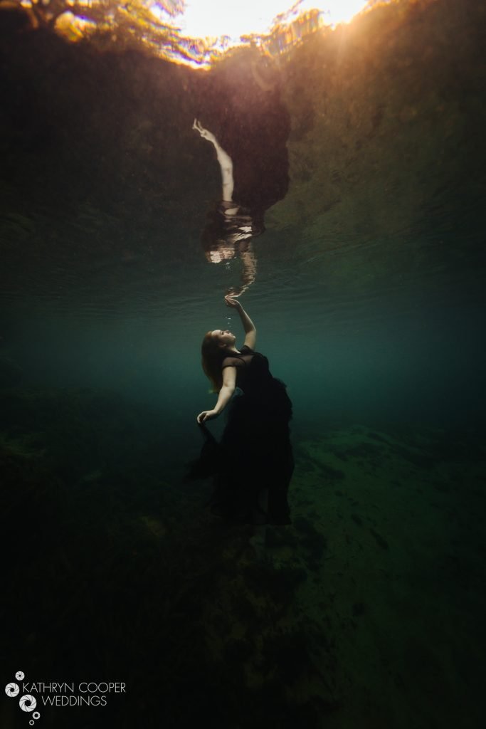 Manatee springs photoshoot with Kalynn the Mermaid